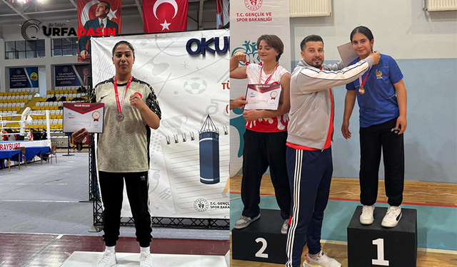 Şanlıurfalı Sporculardan İki Ayrı Turnuvada Büyük Başarı