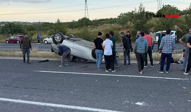 Şanlıurfa'da Otomobil Takla Attı: 2 Kişi Yaralandı