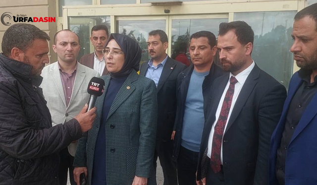 AK Parti Şanlıurfa Milletvekili Yazmacı Fırtınanın Vurduğu Bölgede TRT Kürdi'ye Konuştu