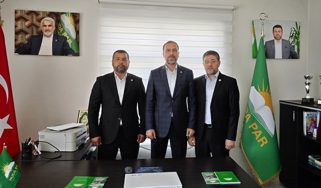 HÜDA PAR Siverek İlçe Başkanlığı'nda Celal Öztürk Dönemi