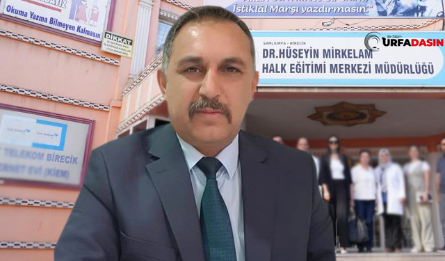Birecik Halk Eğitim Müdürlüğüne Mehmet Kara Atamdı