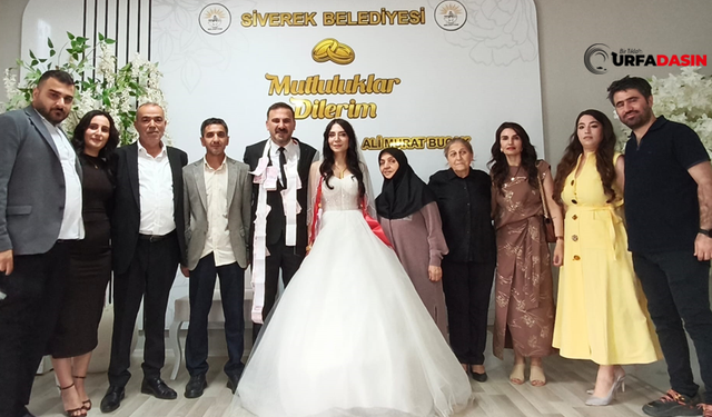 Siverek Gazeteciler Cemiyeti Başkanı Şükrü Dolaş’ın Oğlu Ferhat Dolaş Dünyaevine Girdi