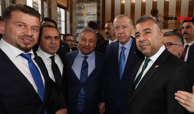 AK Partinin Birecik Heyeti TBMM Grup Toplantısı Sonrası Cumhurbaşkanıyla Görüştü