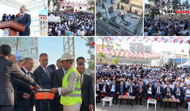 Eyyübiye Belediyesi Hizmet Binasının Temeli Atıldı