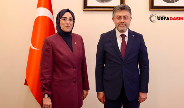 Milletvekili Yazmacı, Tarım ve Orman Bakanı Yumaklı ile Şanlıurfa’nın Taleplerini Görüştü