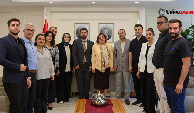 Fatma Şahin'in, Karagül Derneği İle Halfeti İçin Ortak Proje Görüşmesi