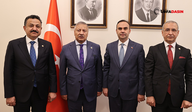 Şanlıurfa Milletvekillerinden OSB Yatırımları İçin Bakan Kacır'a Ziyaret