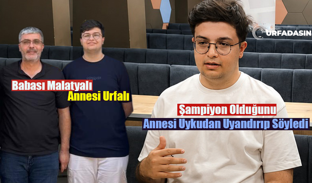 Şanlıurfa'da Oxford Yok Ama Şampiyon Var!