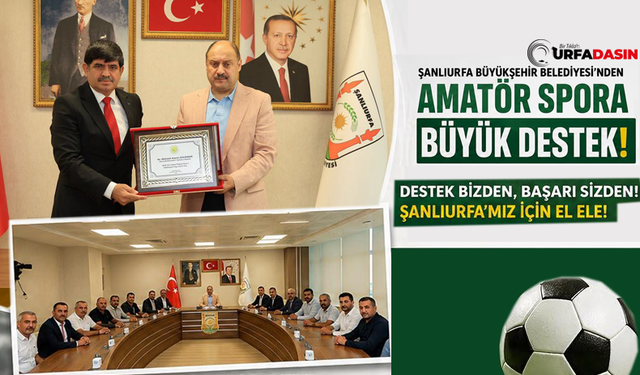 Şanlıurfa ASKF, Başkan Gülpınar İle Görüştü, Spor Kulüplerine Destek Başvurularını Duyurdu