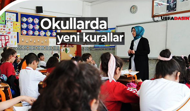 Şanlıurfa Milli Eğitim Müdürlüğüne Bakanlıktan 10 Maddelik Genelge