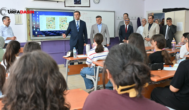 Milli Eğitim Bakanlığı Ölçme ve Değerlendirme Genel Müdürü Şanlıurfa'da Temaslarda Bulundu