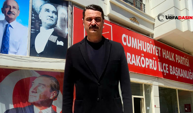 CHP Karaköprü İlçe Başkanı Rıdvan Çoban, Butlan Sonrası Tarafını Seçti