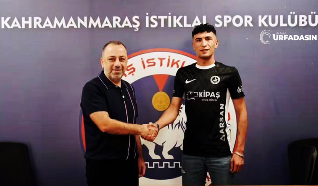 Şanlıurfa Viranşehir'in Yıldızı Futbolcusu Talay, Kahramanmaraş'a İmzayı Attı