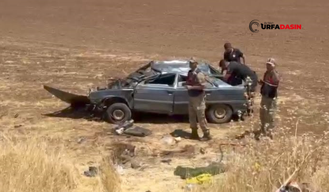 Şanlıurfa'da Otomobilin Şarampole Devrildiği Kazada 3 Yaralı