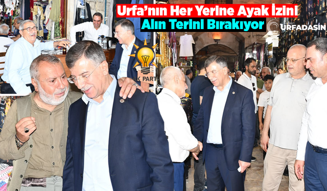 AK Parti Şanlıurfa Milletvekili Dr. Mehmet Ali Cevheri, Üç Günde Üç İlçeyi Ziyaret Etti