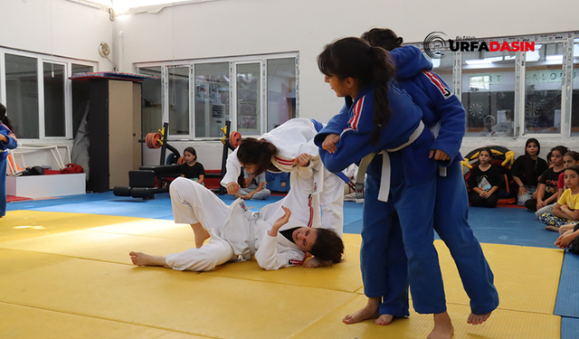 Şanlıurfa'da Kız Çocukları Judo Sporunu Öğreniyor