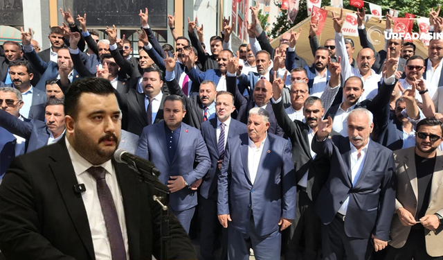 MHP Karaköprü İlçe Konresinde Mehmet Murat Topal'a Delegelerden Tam Destek