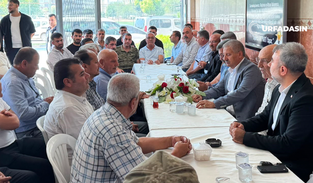 Faruk Pınarbaşı'ndan Birecik Tarımsal Sulama Projeleriyle İlgili Açıklama Geldi