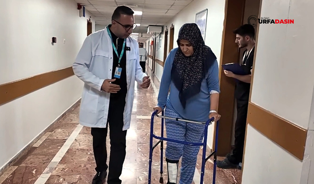 Şanlıurfa'da Kalça Kemiği Çürüyen Hastaya Özel Tedavi