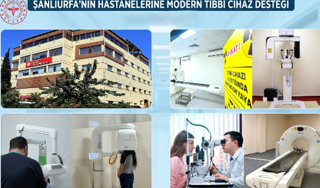 Şanlıurfa’nın Hastanelerine Modern Tıbbi Cihaz Desteği