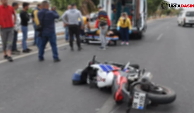 Şanlıurfa'da Motosikletlerin Karıştığı Kazaların Sonu Gelmiyor: Genç Ağır Yaralandı