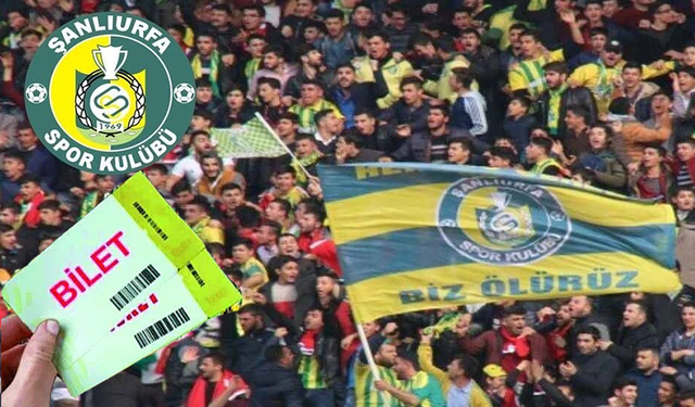 Şanlıurfaspor'dan Adana Demirspor Maçında Taraftara Ücretsiz Bilet Kampanyası