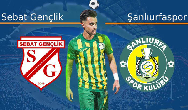 Şanlıurfaspor, 3 Puan İçin Sebat Gençlik Spor Deplasmanında
