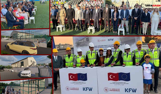 Şanlıurfa Bozova'da Dev Spor Kompleksinin Temeli Atıldı