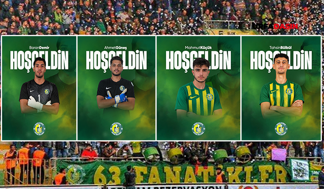 Şanlıurfaspor, 4 Oyuncuyu Daha Renklerine Bağladı