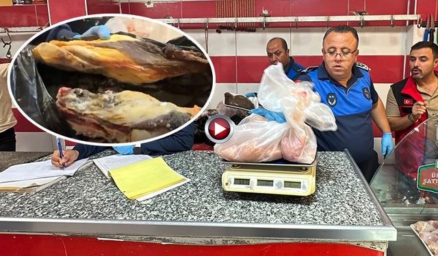 Şanlıurfa'da Bozuk 170 Bozuk Et ve Unlu Mamüllere El Konuldu