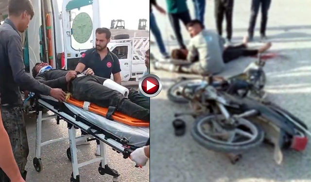 Şanlıurfa'da Motosiklet Kamyonete Çarptı: 1 Ağır Yaralı