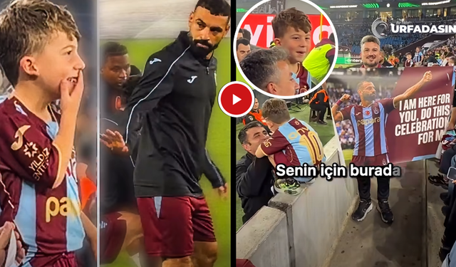 Muhammed Salah’a Sesini Duyuran Çocuğun Mutluluğu