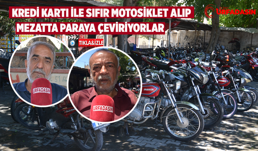 Urfa’da 2’inci El Motosiklet Pazarında İlginç Alışveriş