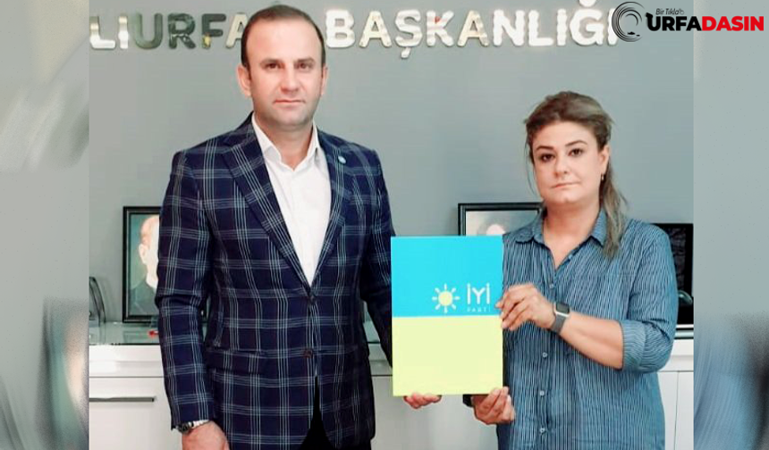 Ebru Taplamacı İYİ Parti Urfa İl Kadın Kolları Başkanı Oldu