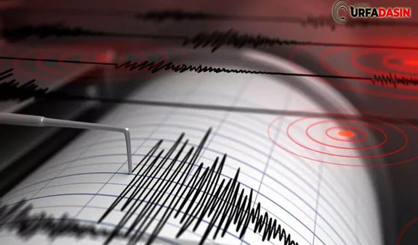 Bu Defa AFAD Açıkladı Urfa’da Deprem