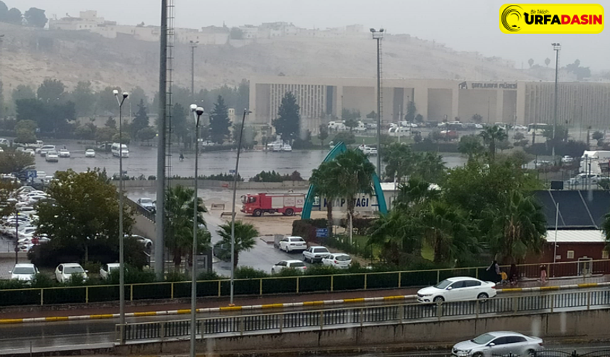 Şanlıurfa'da Etkili Olan Sağanak ve Dolu, Yaşamı Olumsuz Etkiledi