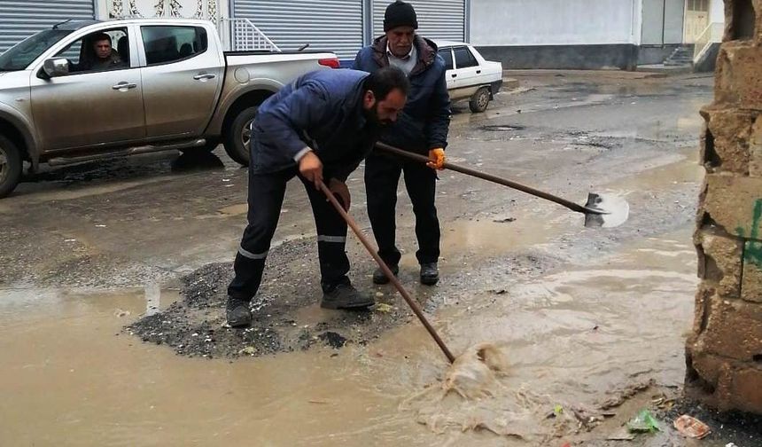 Viranşehir Belediyesinde Yağış Alarmı