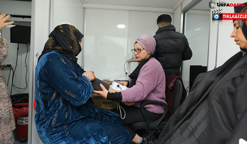 Eyyübiye'de Mobil Sağlık Projesi Kadınların Hayatına Dokunuyor