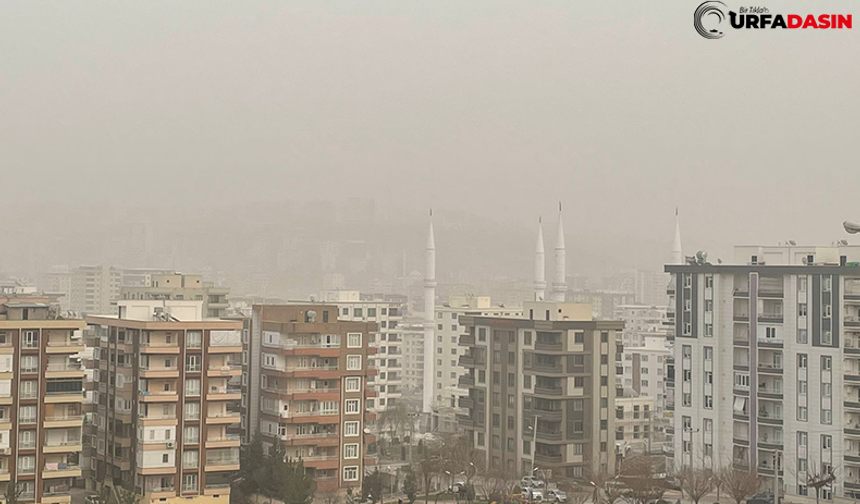 Şanlıurfa'da Toz Taşınımı Etkili Oluyor
