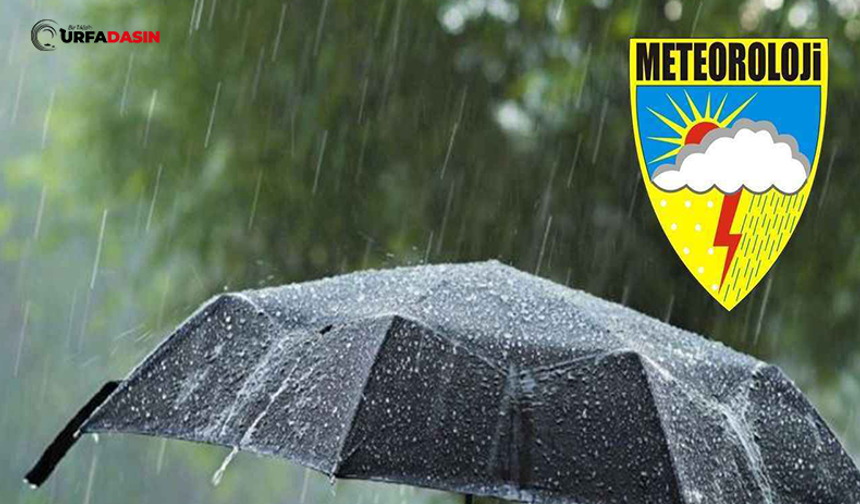 Şanlıurfa’da Yağış Yeniden Başlıyor: Valilikten Uyarı Geldi