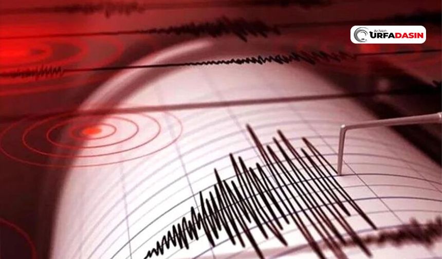 Şanlıurfa Merkezli Deprem