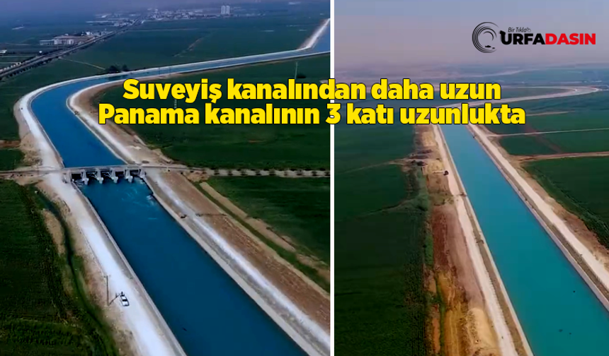 Şanlıurfa'dan Mardin'e Taşınan Su İle 70 Bin Futbol Sahası Büyüklüğündeki Arazi Suya Kavuştu
