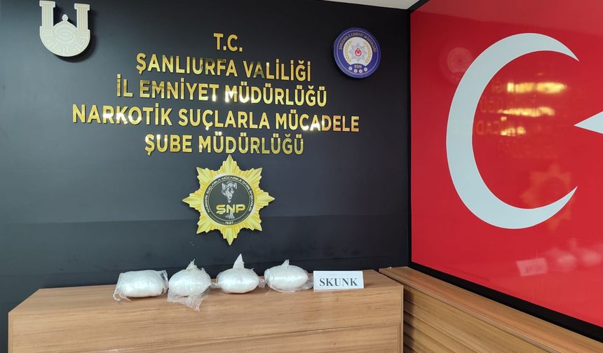 Şanlıurfa Polisinden Uyuşturucu ile Mücade Operasyonu: 2 Gözaltı