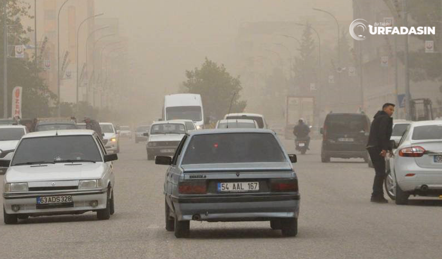 Şanlıurfa'da Yoğun Toz Taşınımı Alarmı: Uyarı Geldi