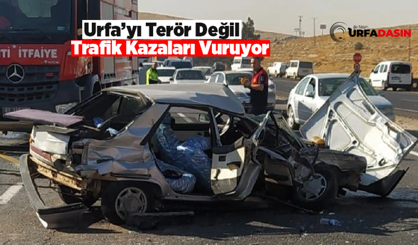 Güneydoğu'da En Fazla Trafik Kazasının Yaşandığı İl Sıralamasında Şanlıurfa Birinci Oldu