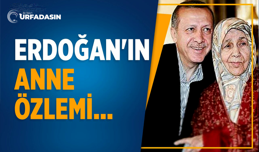 Erdoğan'ın anne özlemi... O kalemle ne yazdı