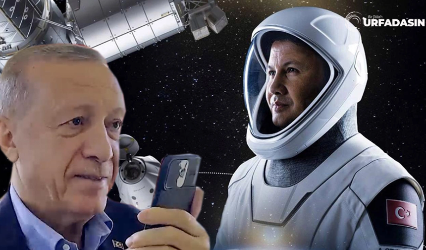 Erdoğan uzaya bağlanıp ilk görmüşmeyi bugün yapacak