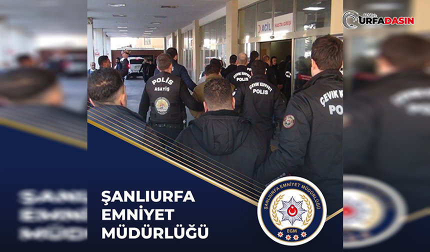 Şanlıurfa’da Aranan Suçlulara Şafak Baskını: 44 Gözaltı