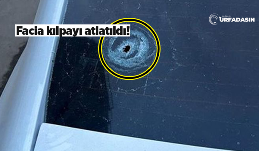 Viranşehir’de Yorgun Mermi Park Halindeki Araca İsabet Etti