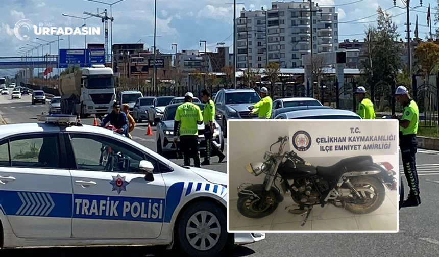 Şanlıurfa'da Çaldıkları Motosikletle Adıyaman'da Yakalandılar